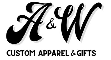 A&W Custom Apparel & Gifts logo
