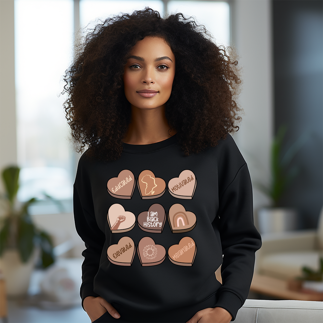 Candy Hearts - I am Black History