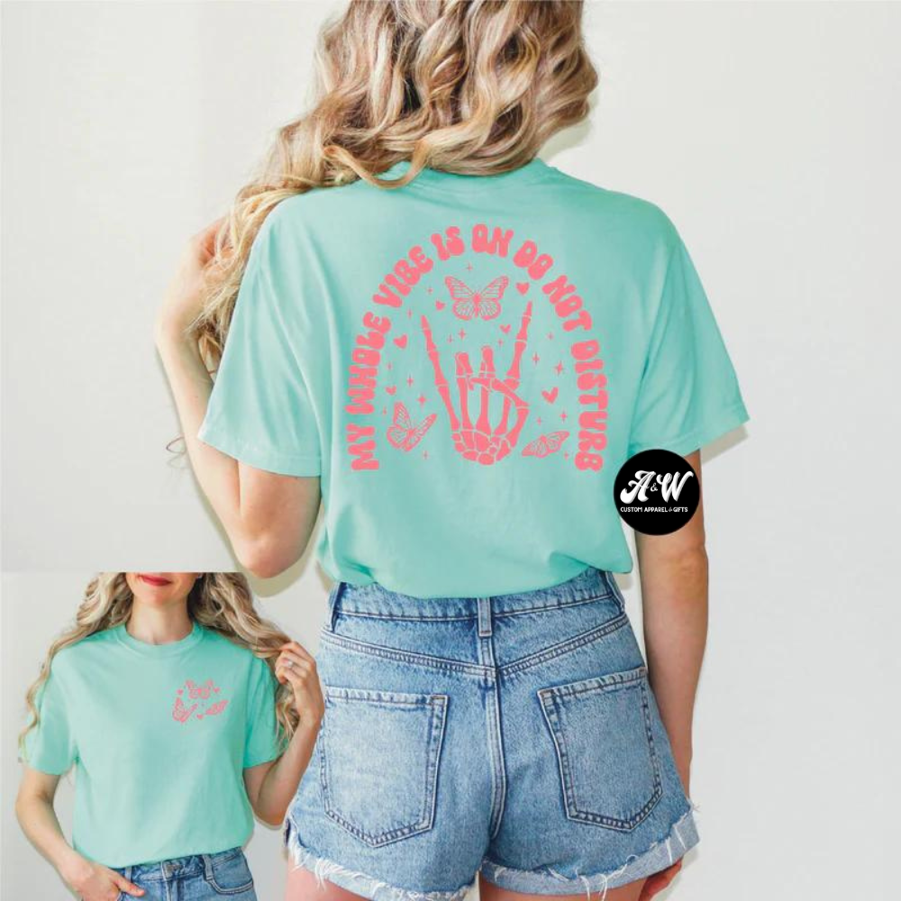 My Whole Vibe With Pocket Accent (Coral Ink)