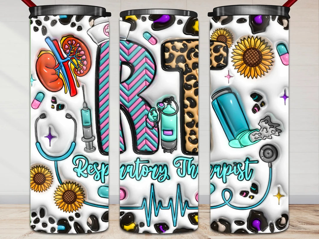 RT Tumbler - 3D Puff RT Life