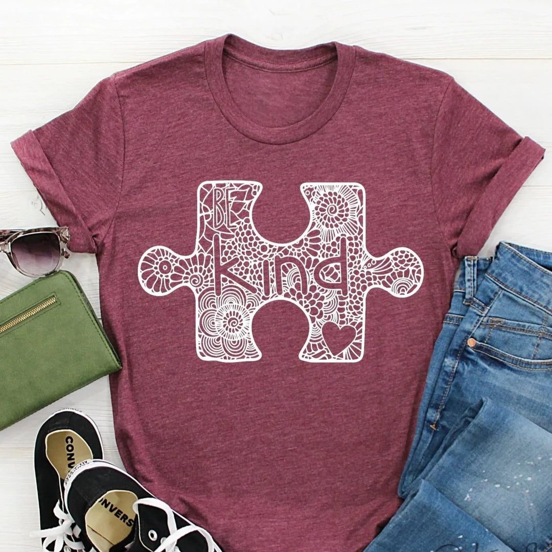 Be Kind Autism Puzzle Piece
