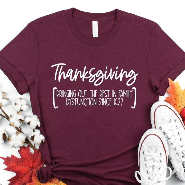 Thanksgiving Family Dysfunction