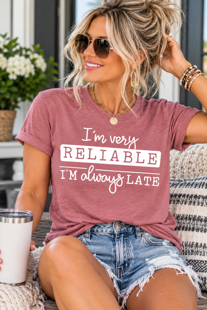 I'm Very Reliable I'm Always Late