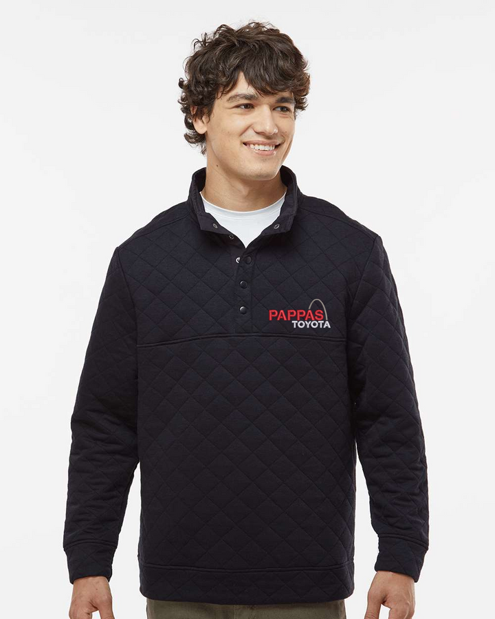 J. America - Quilted Snap Pullover