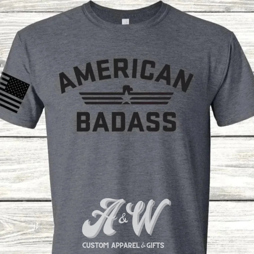 American Badass Custom Graphic Tee