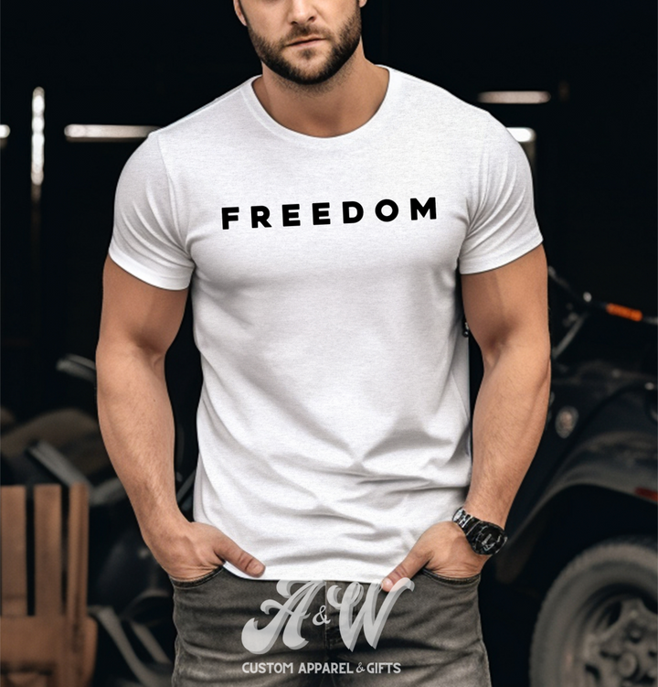 Freedom Custom Graphic Tee