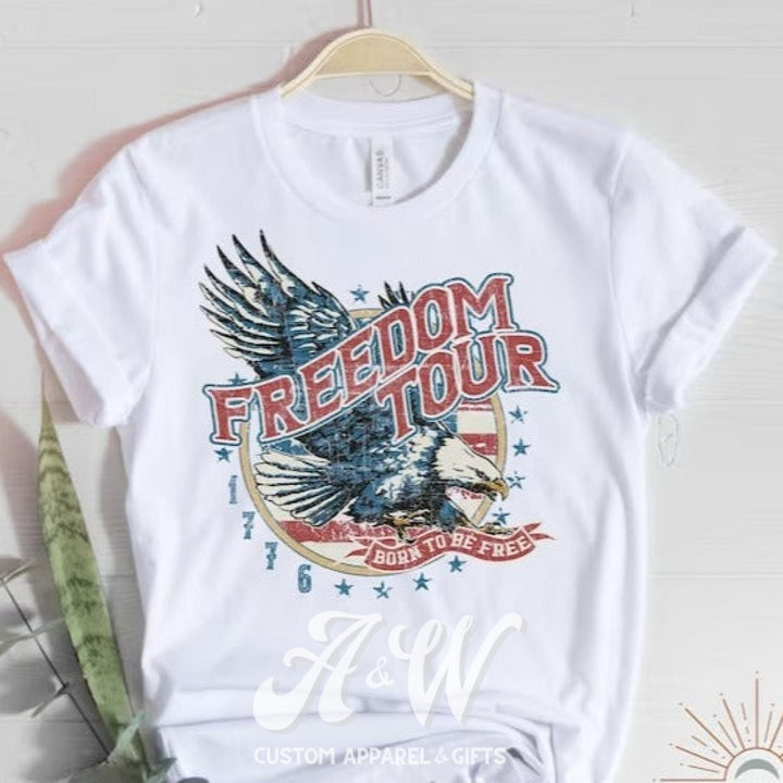 Freedom Tour Custom Graphic Tee