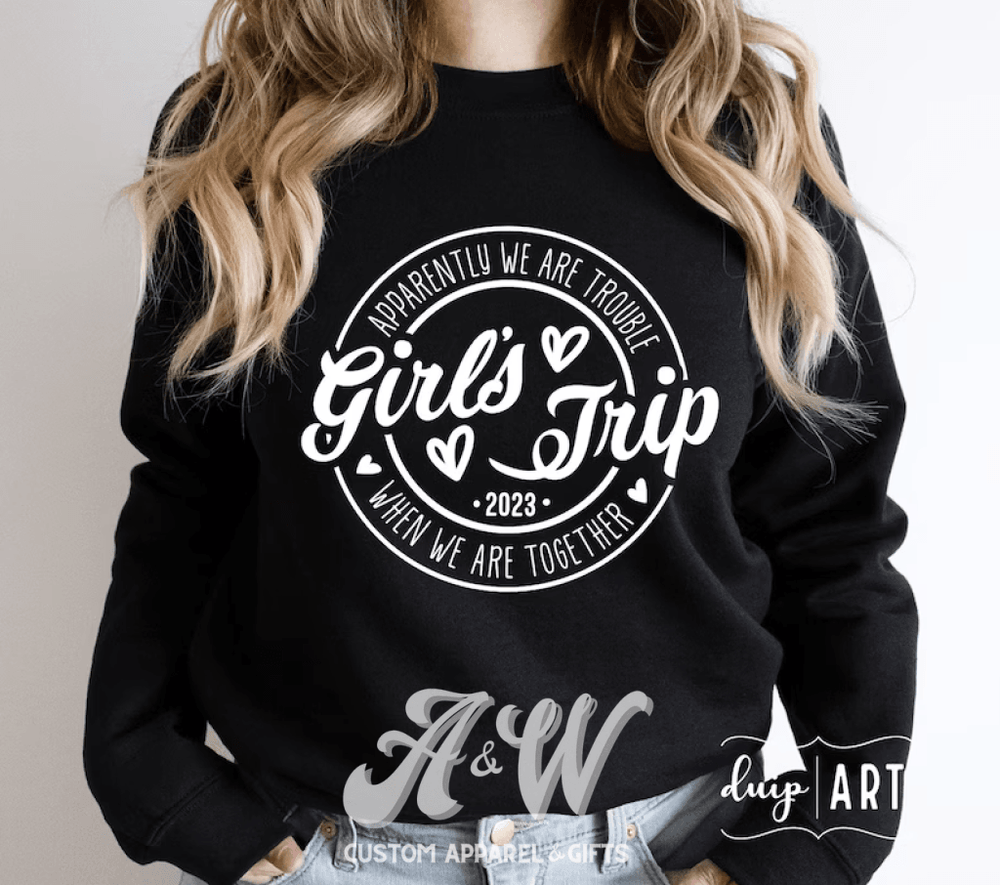 Girls Trip 2023 Custom Graphic Tee