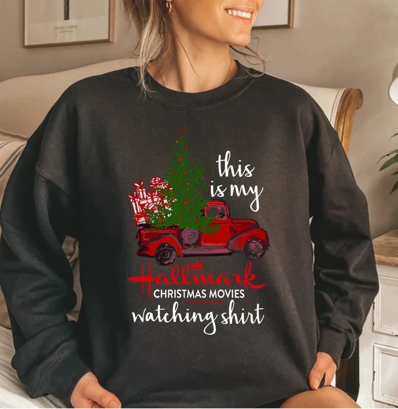 Hallmark Christmas Movie Watching Shirt