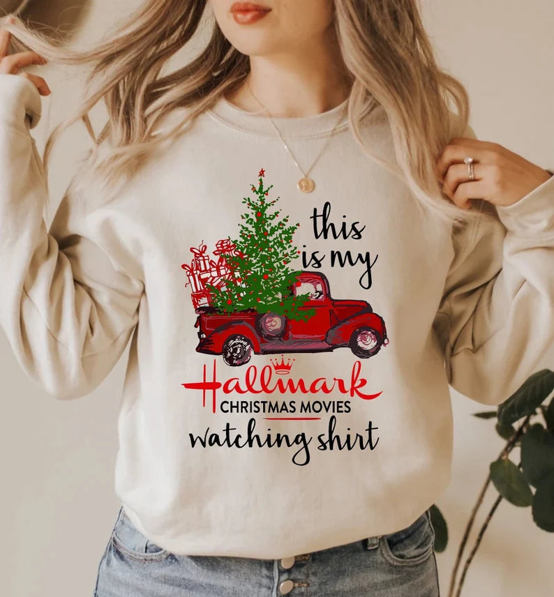 Hallmark Christmas Movie Watching Shirt