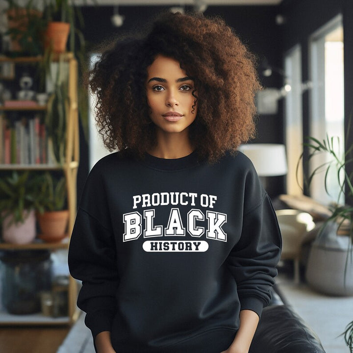 Product of Black History - White Font
