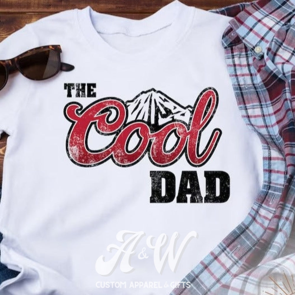 The Cool Dad Custom Graphic Tee