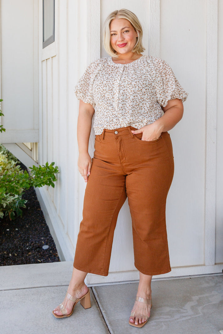 Fancy Me Floral Button Down